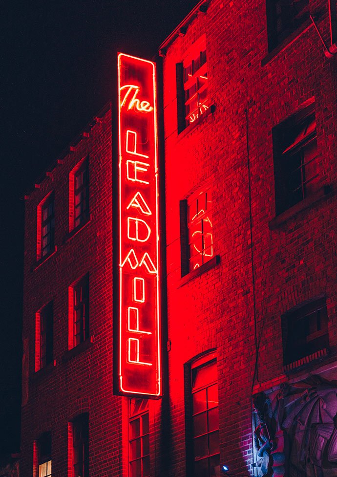 Leadmill sign