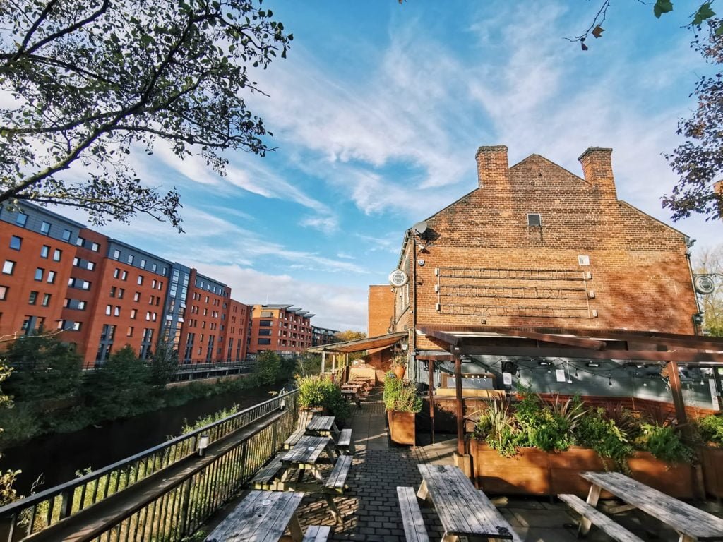 Riverside pub in Sheffield