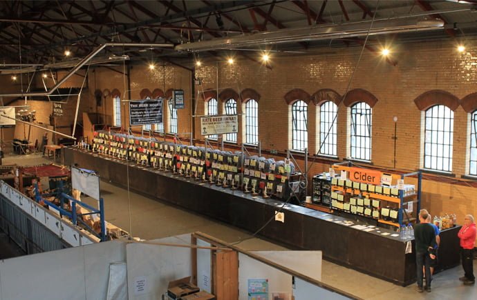 The main hall in Kelham Island Museum