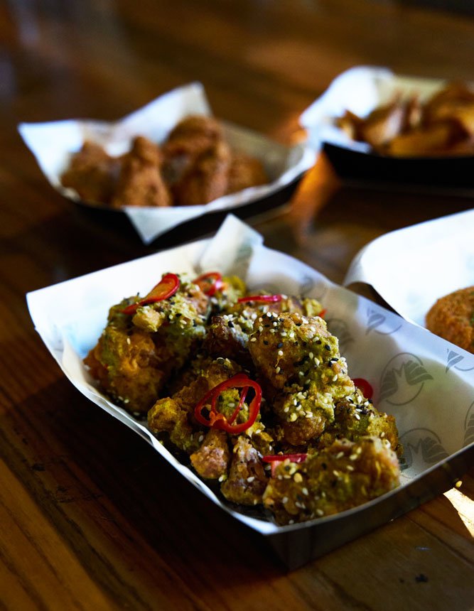 The vegan-friendly Cauli Wings looked equally tempting.