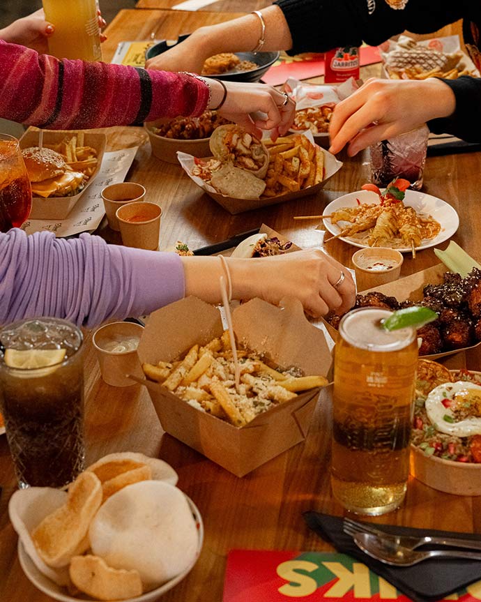 Sheffield Plate food hall